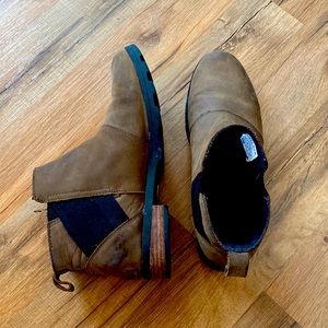Sorel dark brown emelie Chelsea boot 10